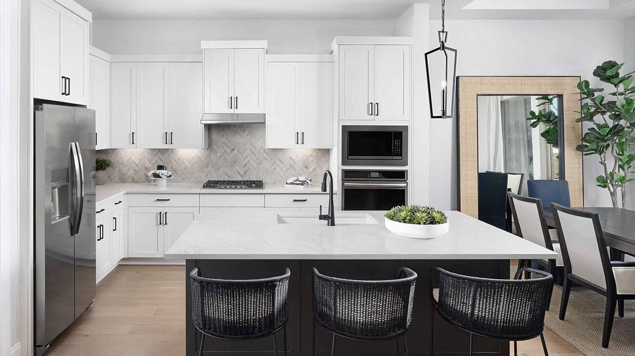 Kitchen at Madeline Plan at 6 Creeks