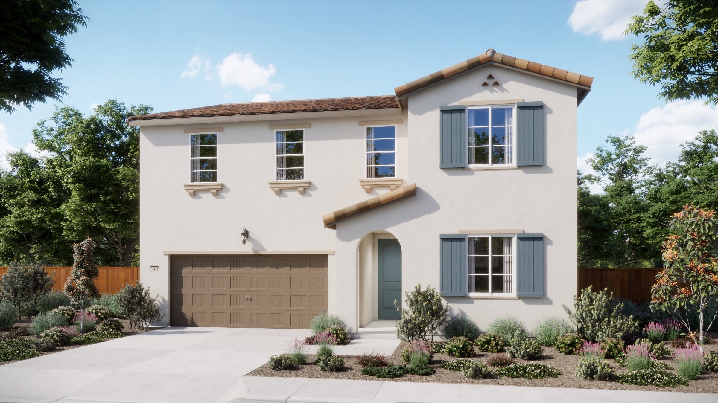 Chateaus at Natomas - Plan 4005 Elevation A - Renderings